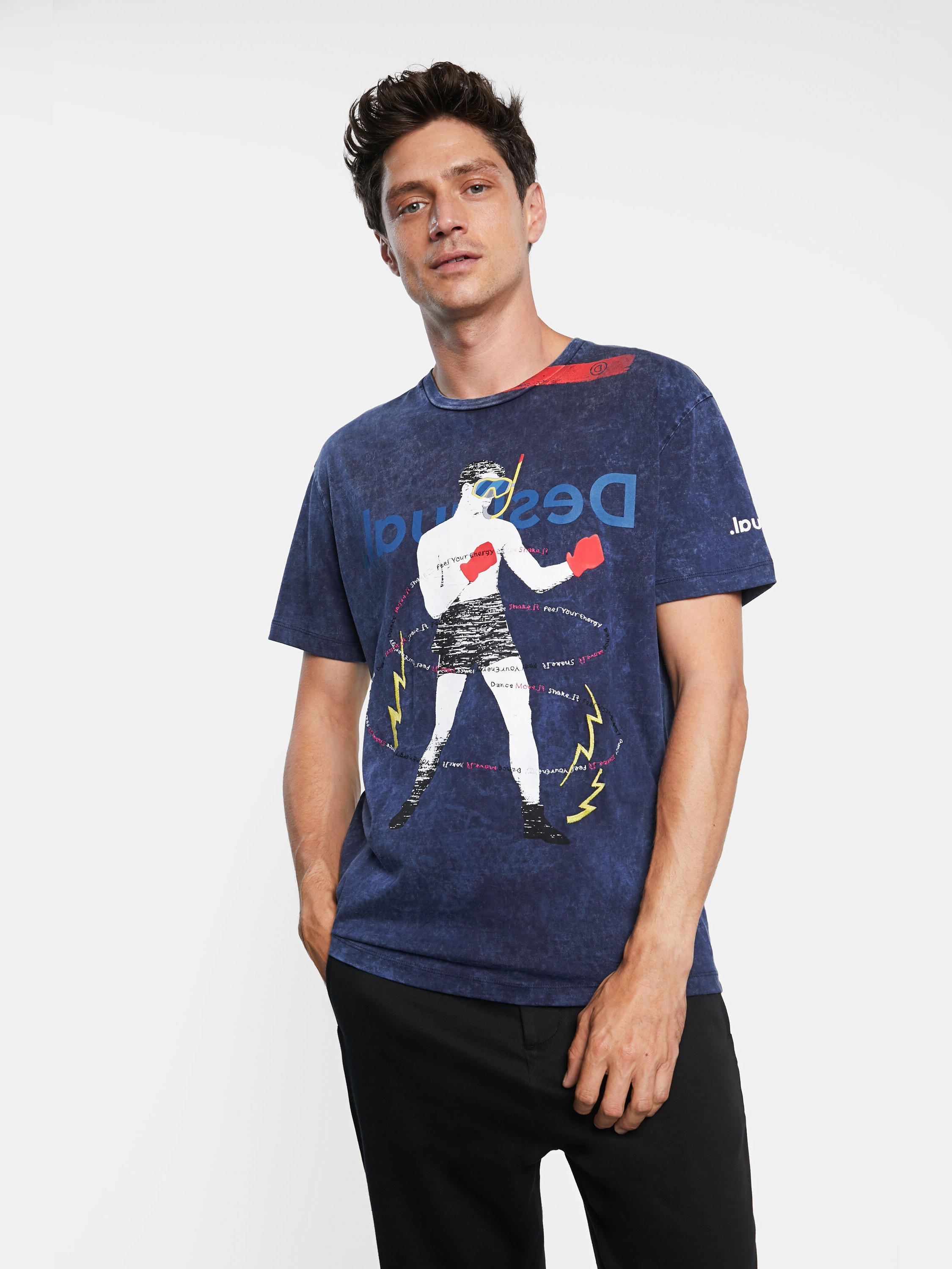 

Футболка Desigual 21SMTK23-5000, Футболка Desigual 21SMTK23-5000 S