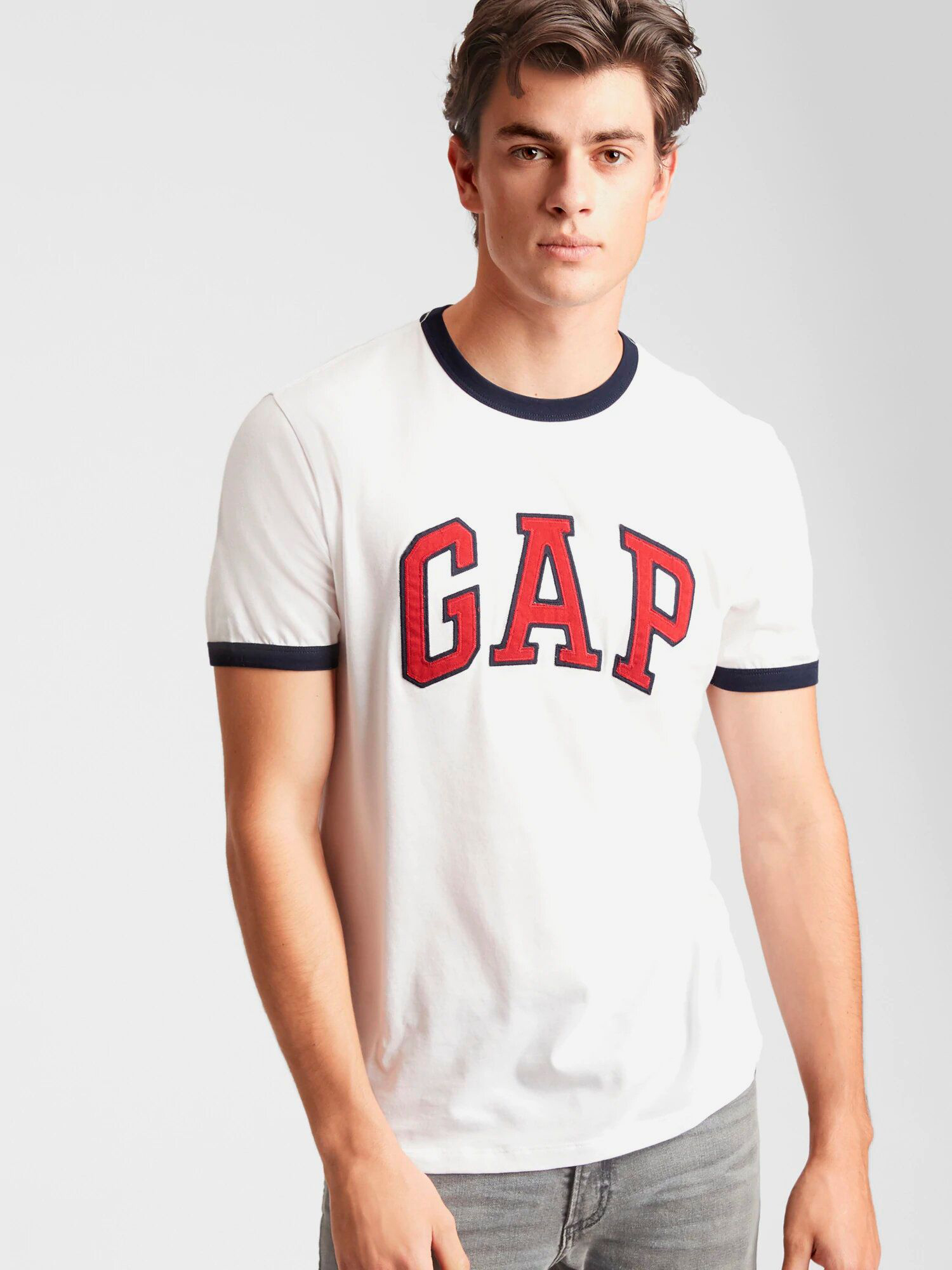 

Футболка GAP 35097524  Белая, Футболка GAP 35097524 M Белая