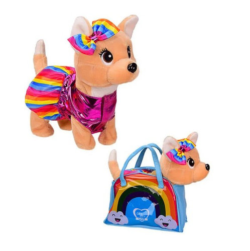 

Собака в сумке A-Toys, голубая, музыкальная, BL-223