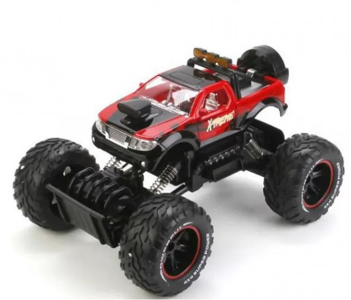 

Машина на радиоуправлении Монстр-трак Rock Crawler 689-356 Красный