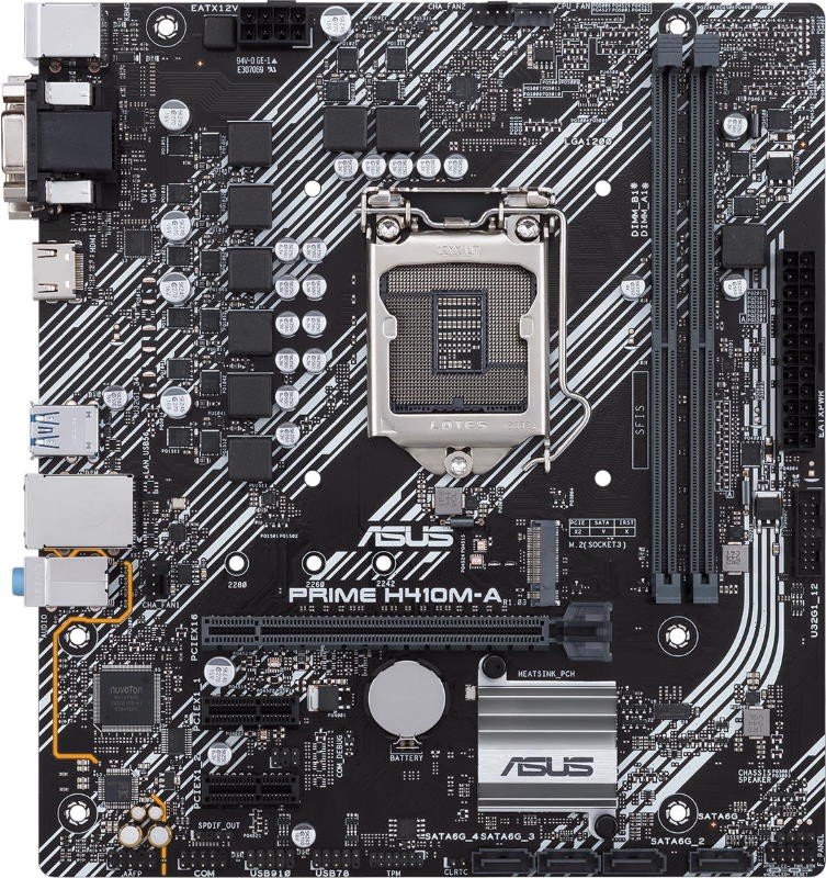 

Материнcкая плата ASUS PRIME_H410M-A s1200 H410 2xDDR4 M.2 HDMI-DVA-VGA mATX