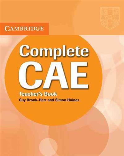 

Complete CAE: Teacher`s Book