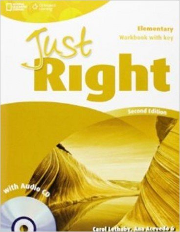 

Just Right English Elementary Workbook Without Key (+ CD-ROM)