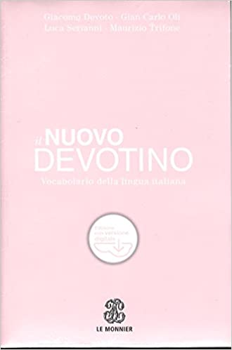 

Nuovo Devotino Vocabolario della lingua italiana