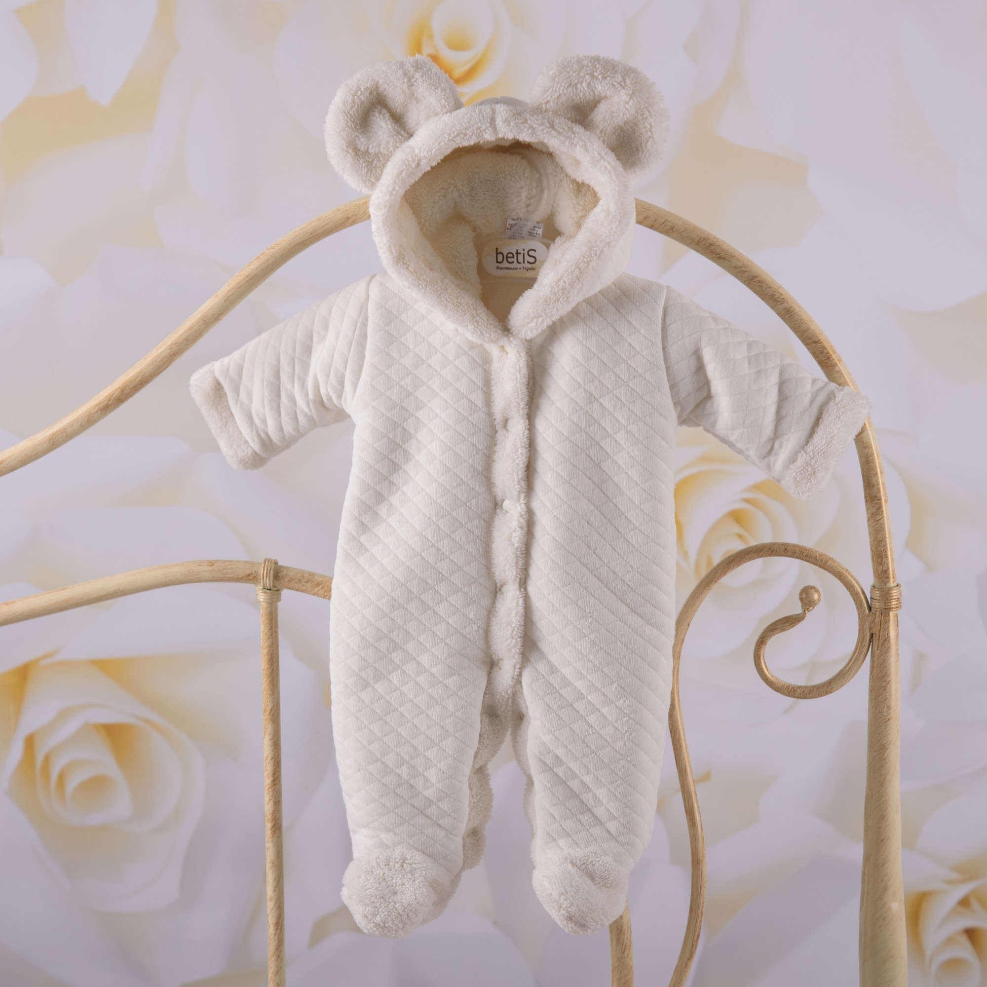 

Чоловічок BetiS "Зефірчик" Молочний Капітон,махра 27682612 Зріст 62