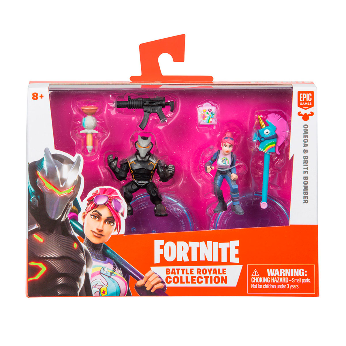 

Набор игровых фигурок FORTNITE - БОМБИСТКА-ИДЕАЛИСТКА И ОМЕГА