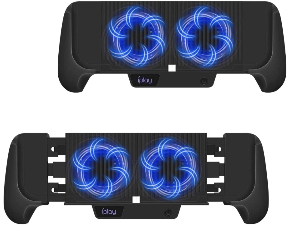 

Чехол аккумулятор с вентиляторами iPlay для Nintendo Switch / Lite / 6000 mAh / Black