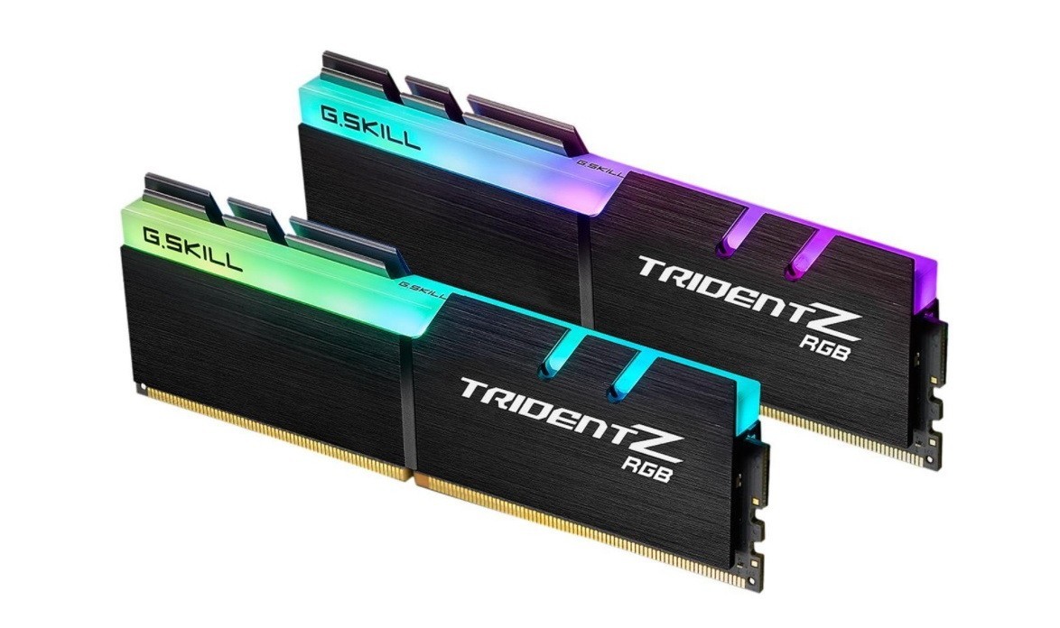 

Оперативная память DDR4 16GB (2 x 8GB) G.SKILL TridentZ RGB Series 4000 MHZ (PC4 32000) (F4-4000C17D-16GTZRB)