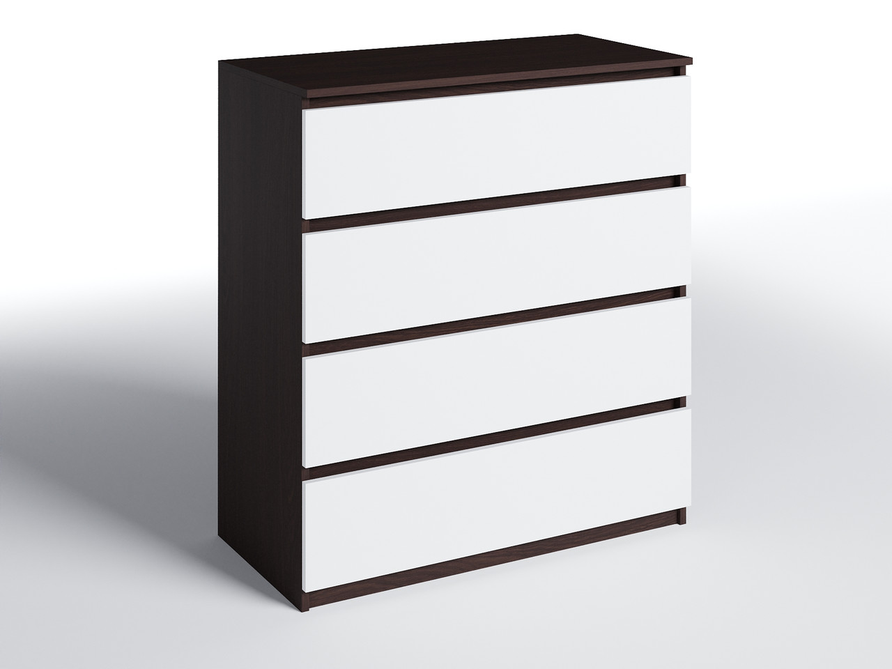 

Комод Меблева Площа К-1 Дуб венге магия + Белый