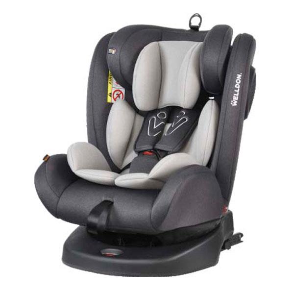 

Автокрісло Welldon Angela Isofix (графітовий/сірий) WD002-TT95-001