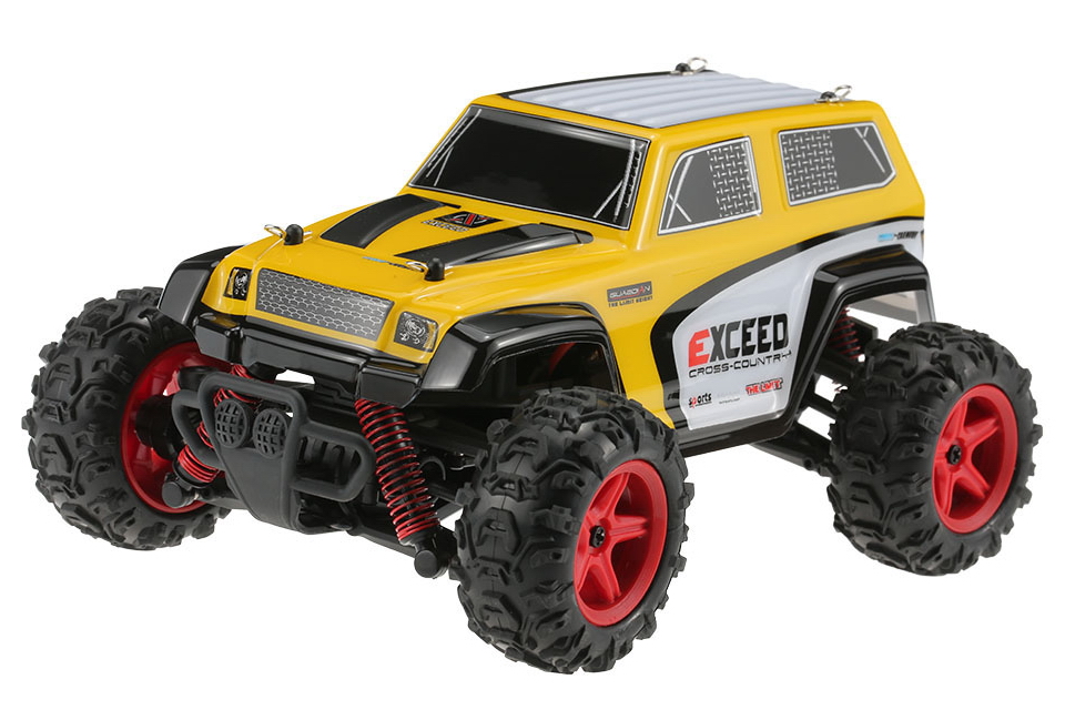 

Машинка радіокерована 1:24 Subotech CoCo Джип 4WD 35 км/год (жовтий)