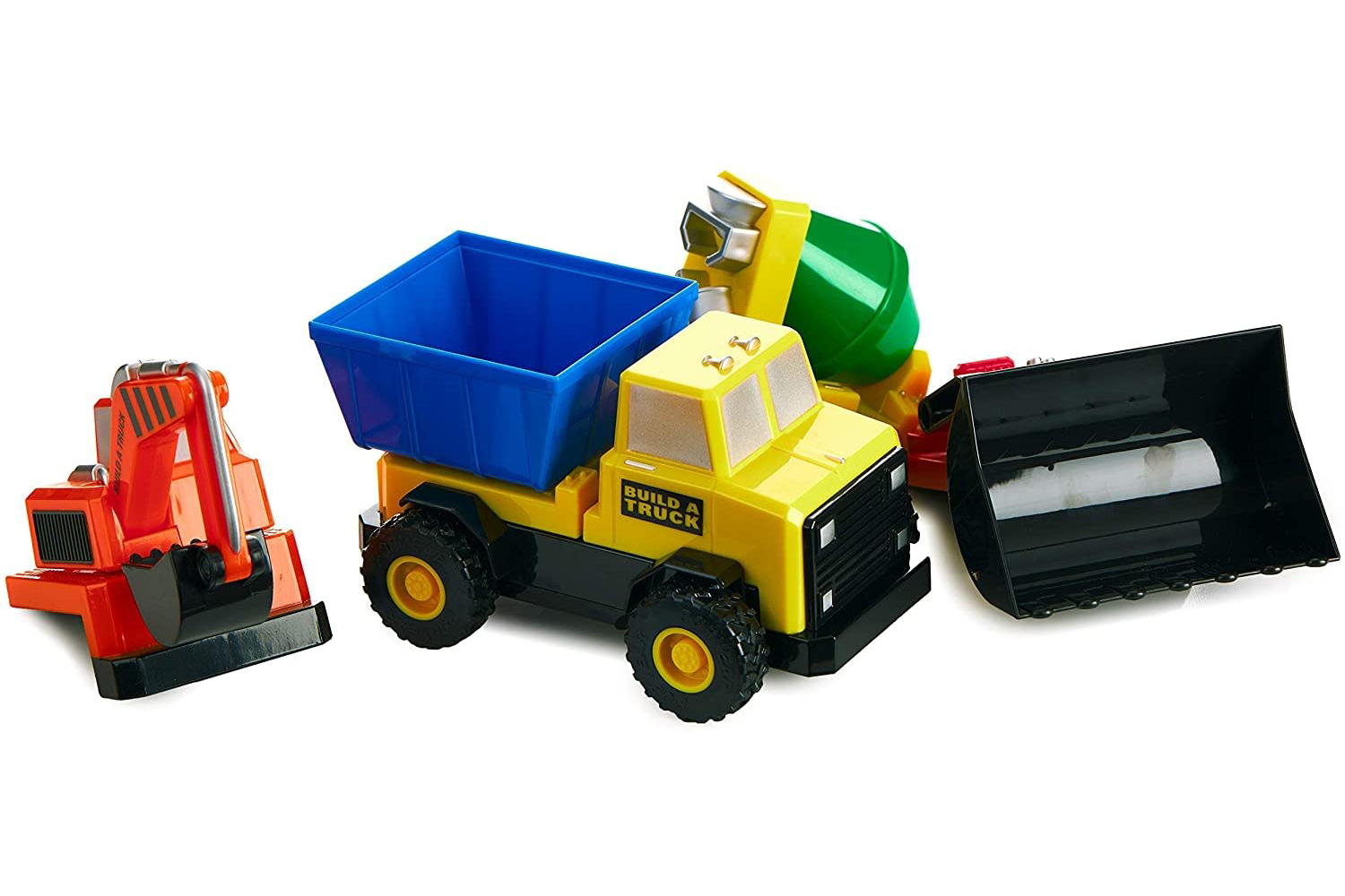 

Конструктор для маленьких POPULAR Playthings Build-a-Truck машинки (бетономішалка, вантажівка, бульдозер, екскаватор)