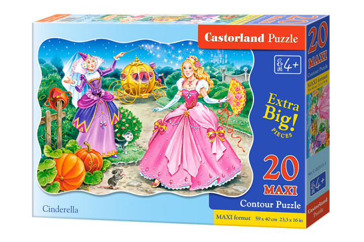 

Пазлы Castorland 20maxi эл. Золушка (C-02313)