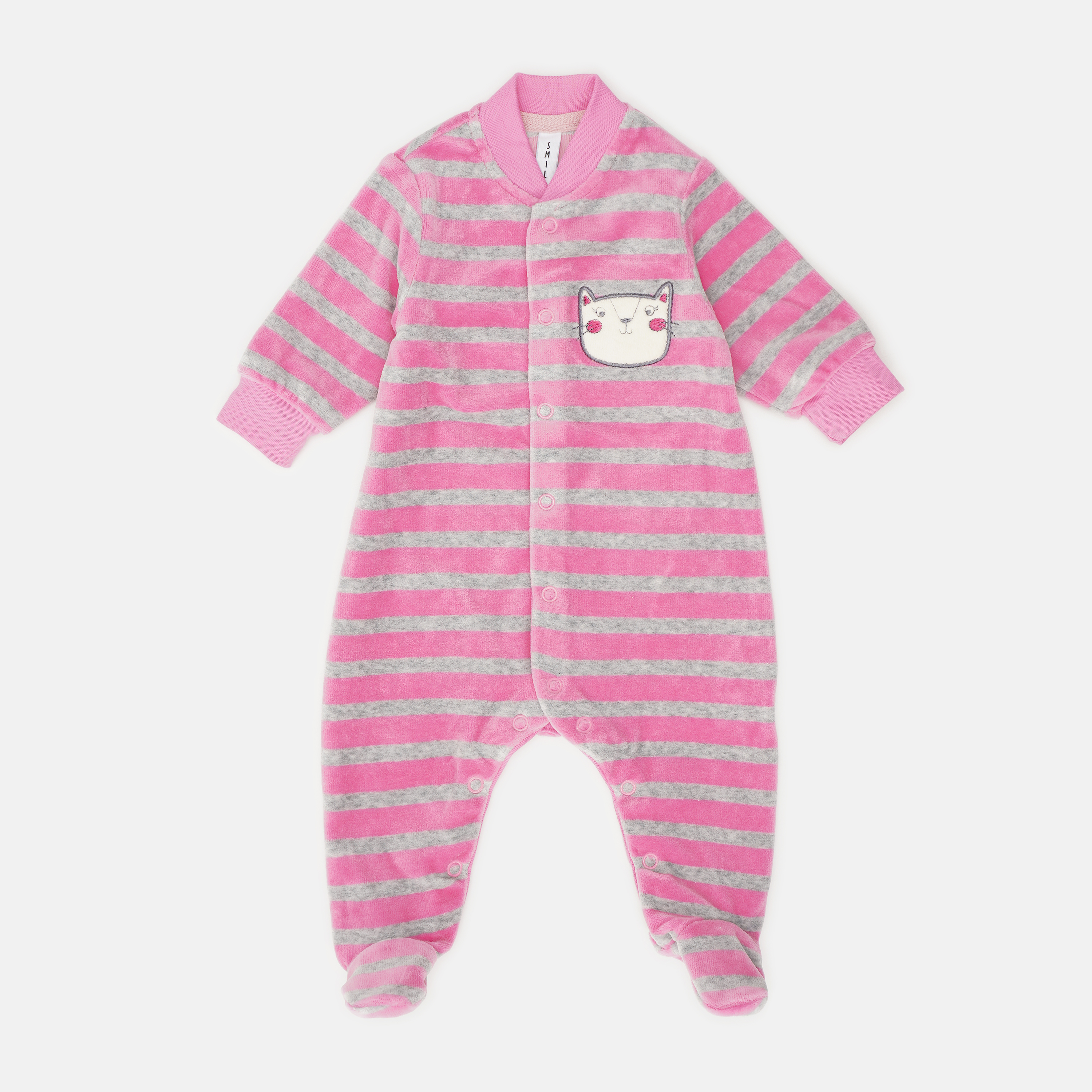 

Человечек Smil Little Sweetie 122070 74 см Серый с розовым (4824039207874)