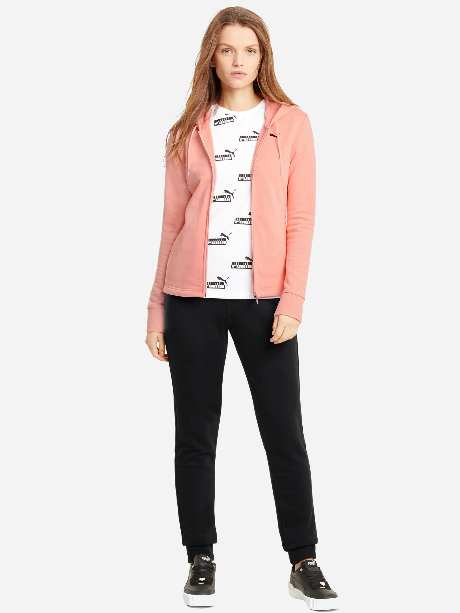 

Спортивный костюм Puma Classic Hd. Sweat Suit 58596126 M Apricot Blush