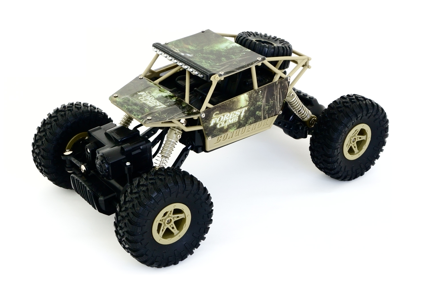 

Машинка на радіоуправлінні 1:18 HB Toys Краулер 4WD на акумуляторі (зелений)