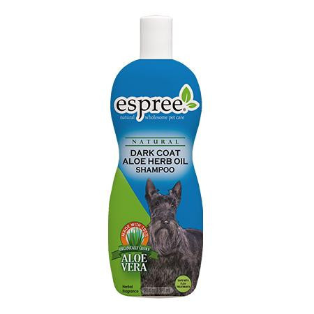 

Шампунь Espree Dark Coat Aloe Herb Oil Shampoo с маслом алоэ вера для собак темных окрасов 591 мл