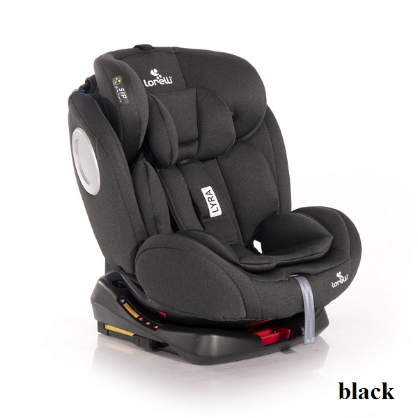 

Автокресло Lorelli LYRA ISOFIX (0-36кг) (black)