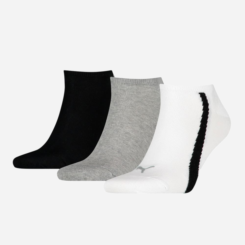 

Носки Puma Unisex Lifestyle Sneake 90795102 39/42 3 пары White grey black