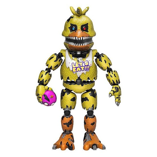 

Игрушка пять ночей с Фредди Аниматроник Кошмарная Чикка Five Nights at Freddys 15 см