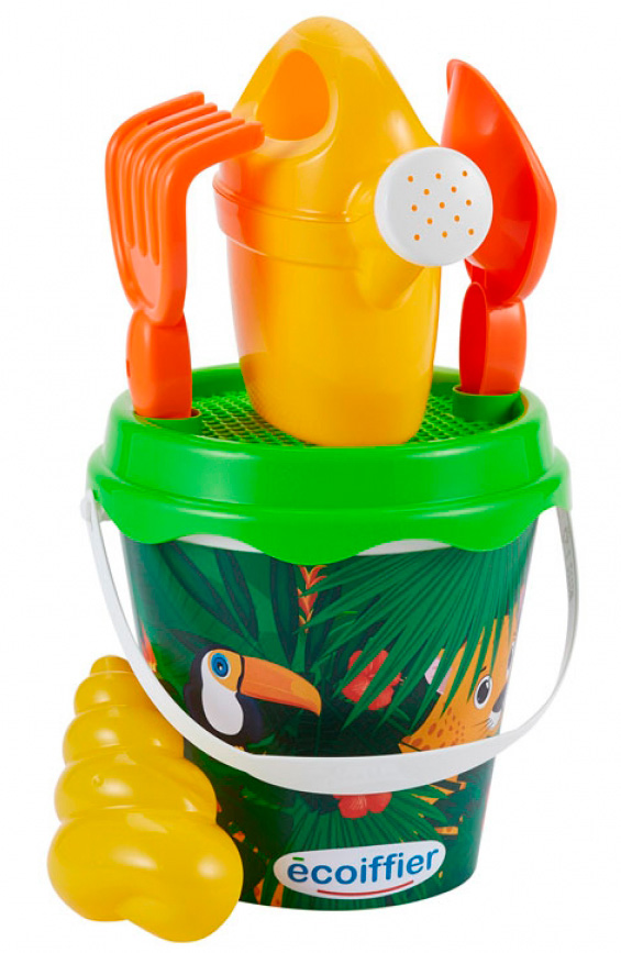 

Набор для игры с песком Джунгли (5 аксессуаров), Ecoiffier (12-70473)