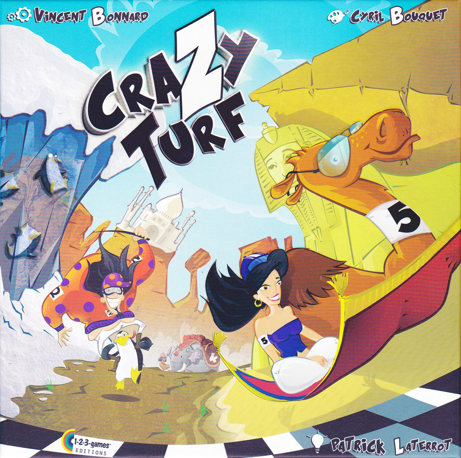 

Настольная игра Crazy Turf, Blue Orange (12-31015)