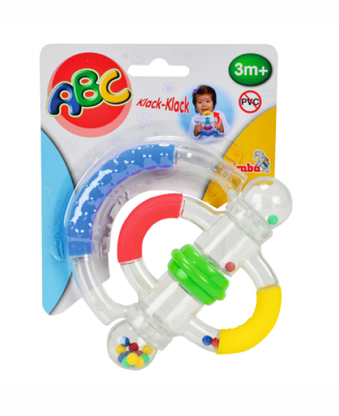 

Волшебная игрушка, погремушка, 15 см, ABC (12-13983)