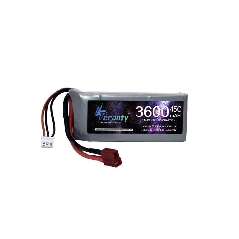 

Аккумулятор Teranty 2S Li-Po 2S 7.4v 3600 mAh 45C