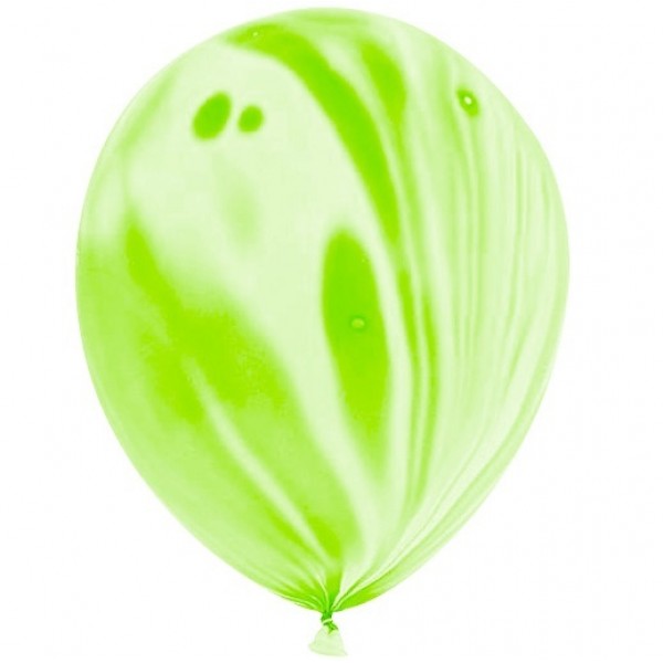 

Воздушные шары Мраморные 12"/30 см Зеленые DREAM BALLOONS (Таиланд) 50 шт
