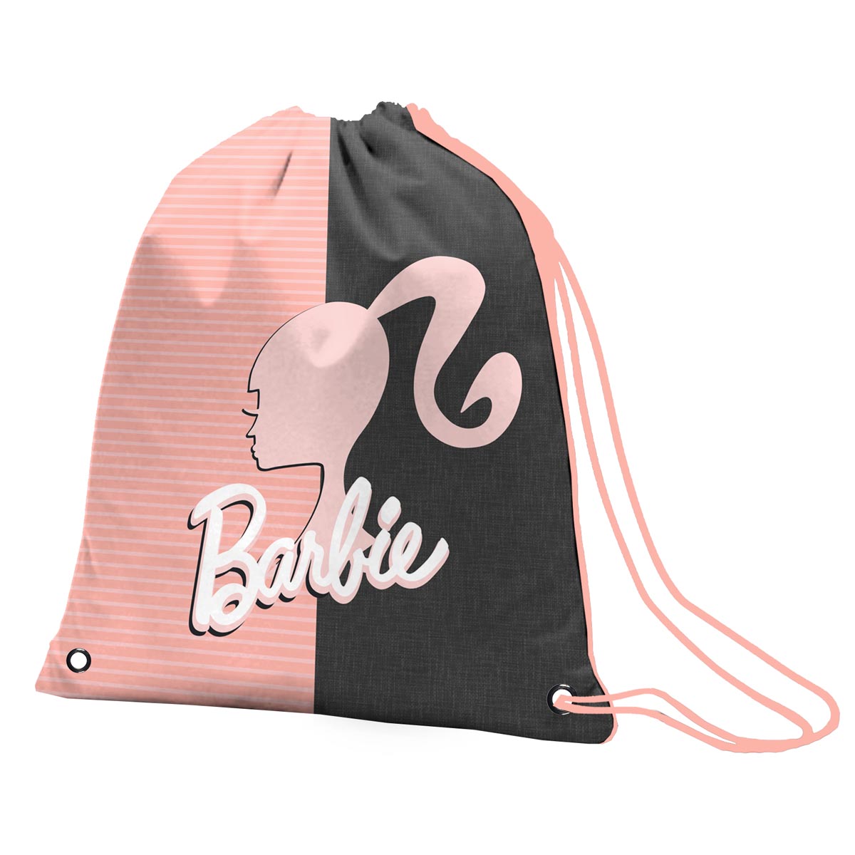 

Сумка детская для сменной обуви Барби на шнурках YES Barbie (558563)