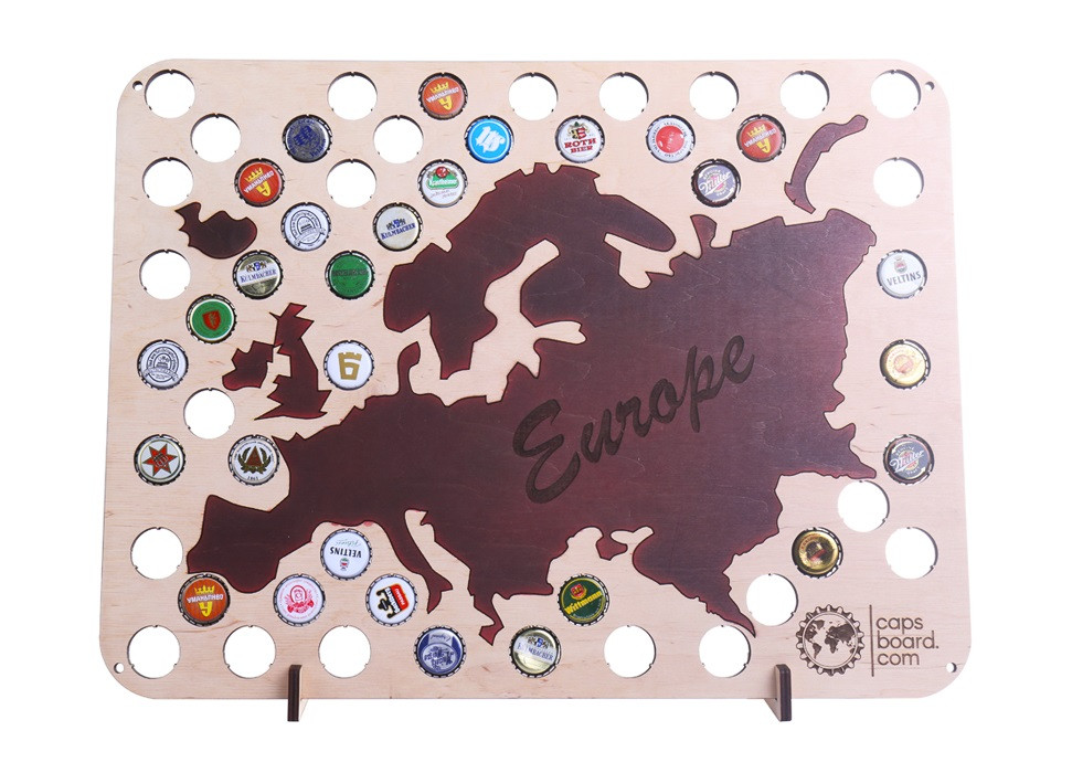 

Большая карта Украины Capsboard Europe с подставками