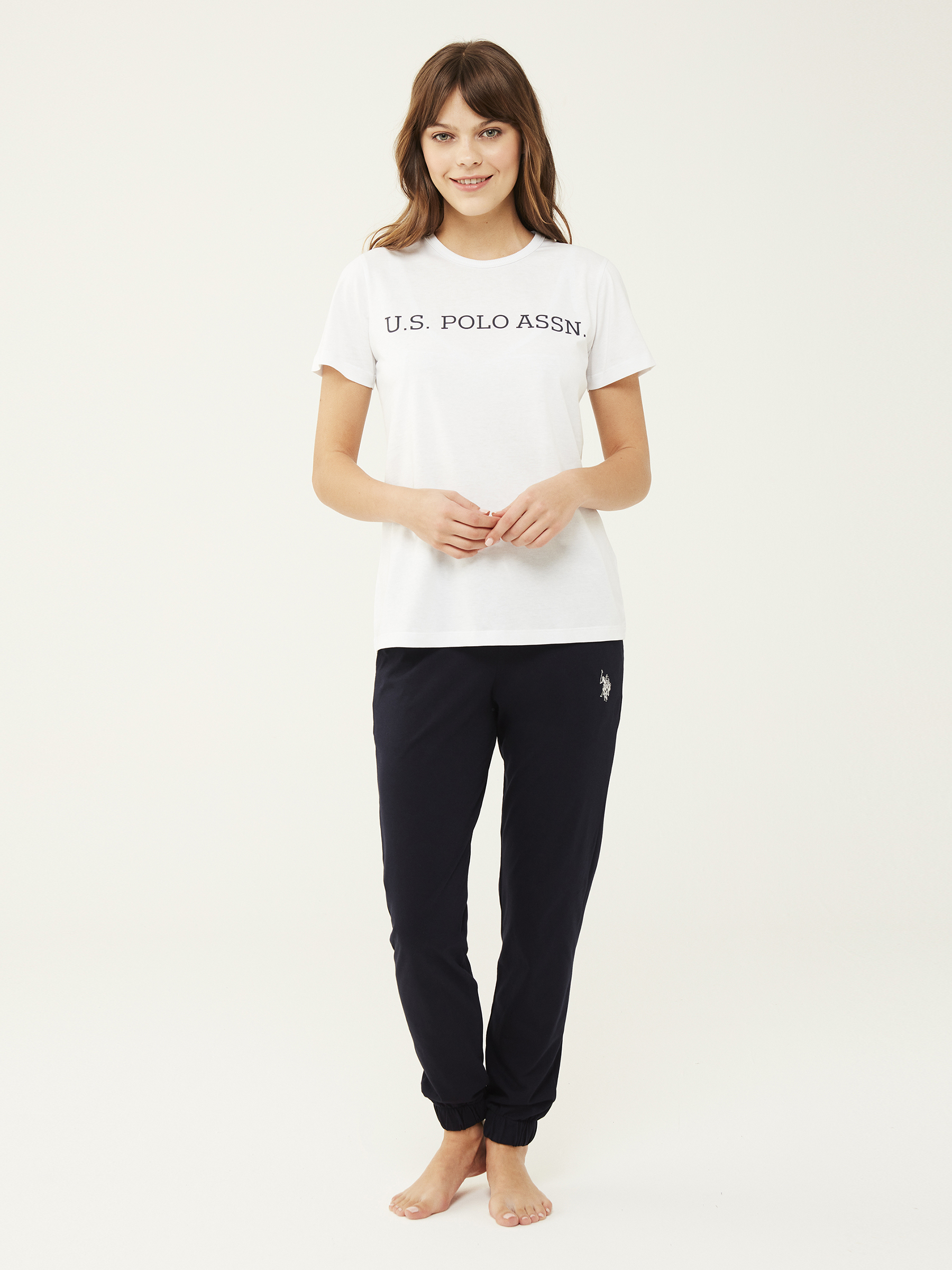 

Футболка U.. Polo Assn 16595  Белая, Футболка U.S. Polo Assn 16595 S Белая