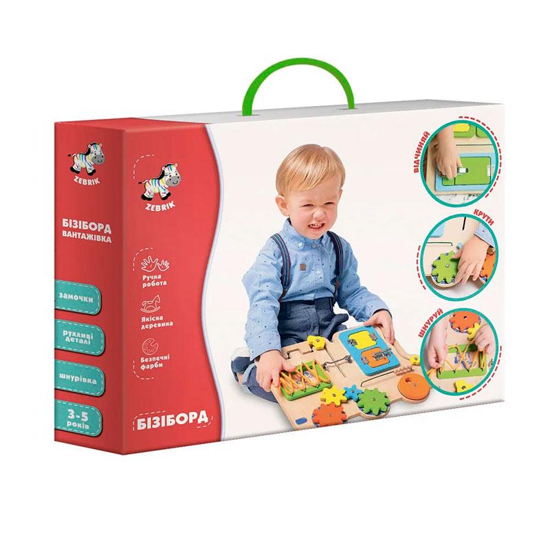 

Бизиборд Vladi Toys Грузовик ZB3001-01 (укр)