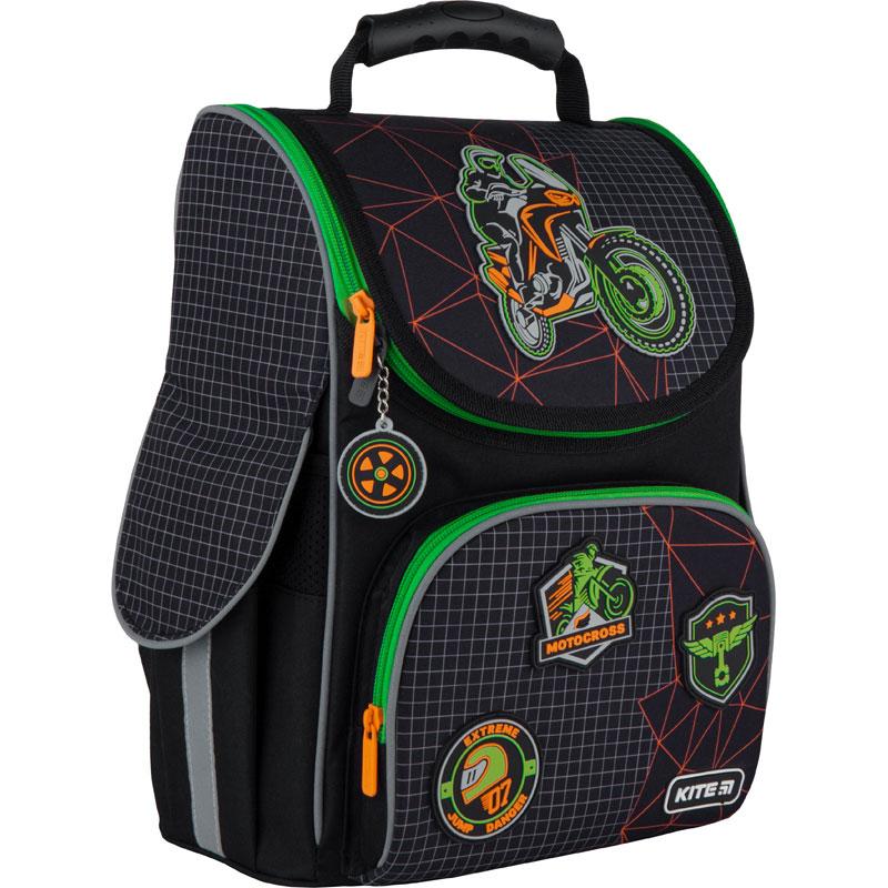 

Рюкзак шкільний каркасний Kite Education Motocross K21-501S-2