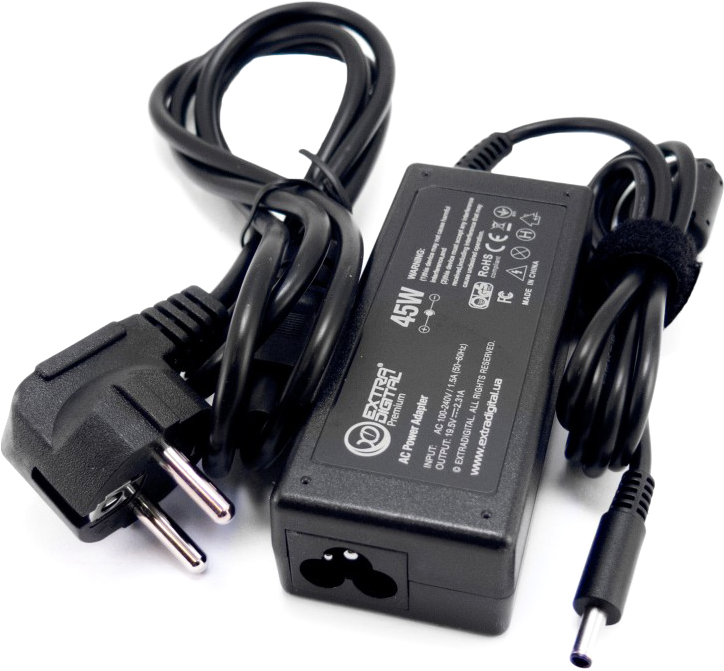 

Блок живлення ExtraDigital для ноутбуків Dell 19.5V, 2.31A, 45W (4.5x3.0)