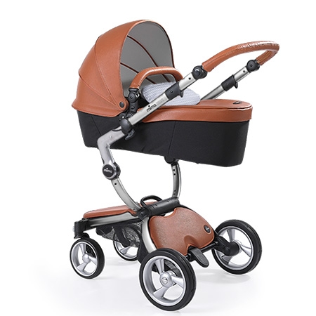 

Коляска Mima Xari camel шасси aluminium strarter pack retro blue