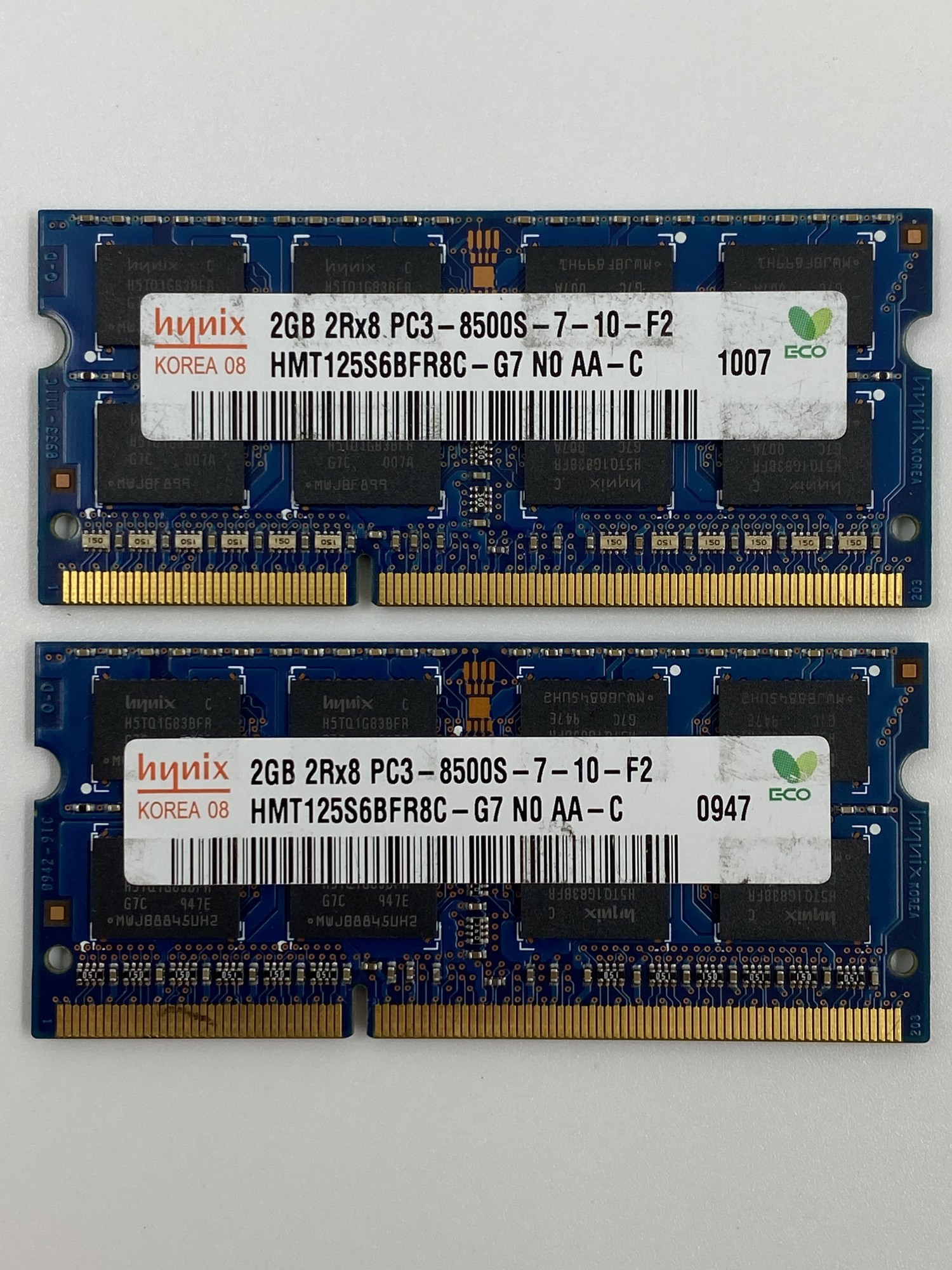Оперативная память для ноутбука Hynix SODIMM DDR3 4Gb (2*2Gb) 1066MHz ...