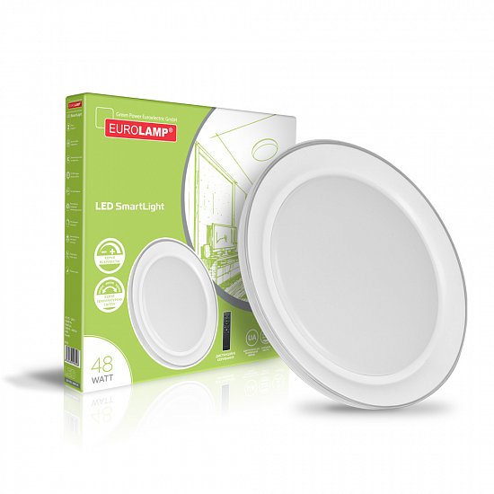 

Светодиодный светильник EUROLAMP SmartLight 48W 3000-6500K (LED-ESL-48W-N1)