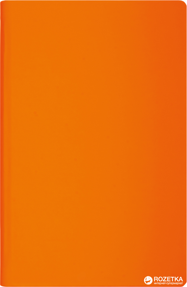 

Деловая записная книга Optima Vivella Neon A5 256 страниц нелинованная Оранжевая (O27165-06)