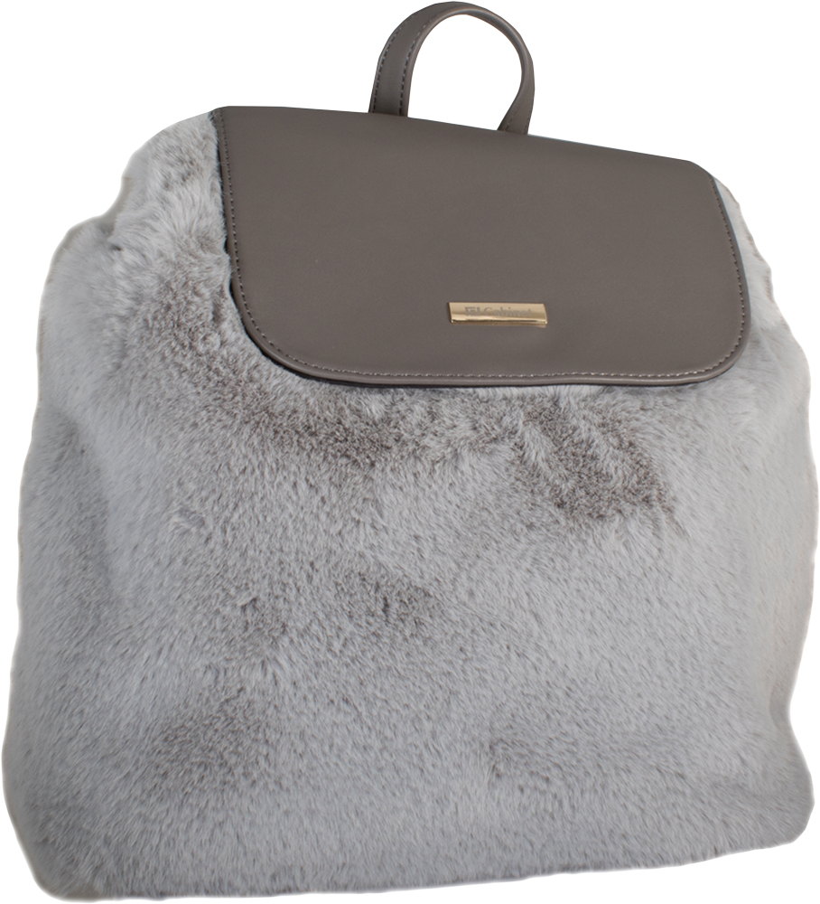 

Рюкзак молодежный Cabinet 12.2” плюшевый женский 0.65 кг 6-15 л Серый (O97574)