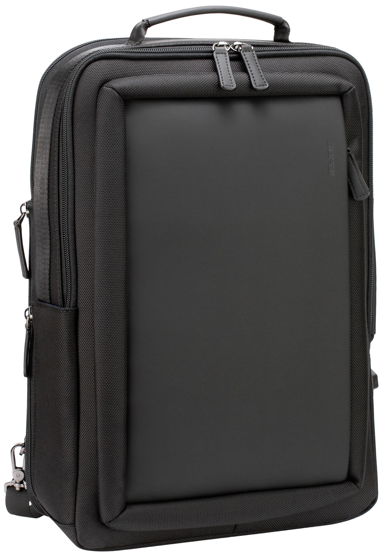 

Рюкзак-сумка деловой Optima 2 в 1 мужской 1.25 кг 44.5х30х13 см 16-25 л Черный (751-006551)