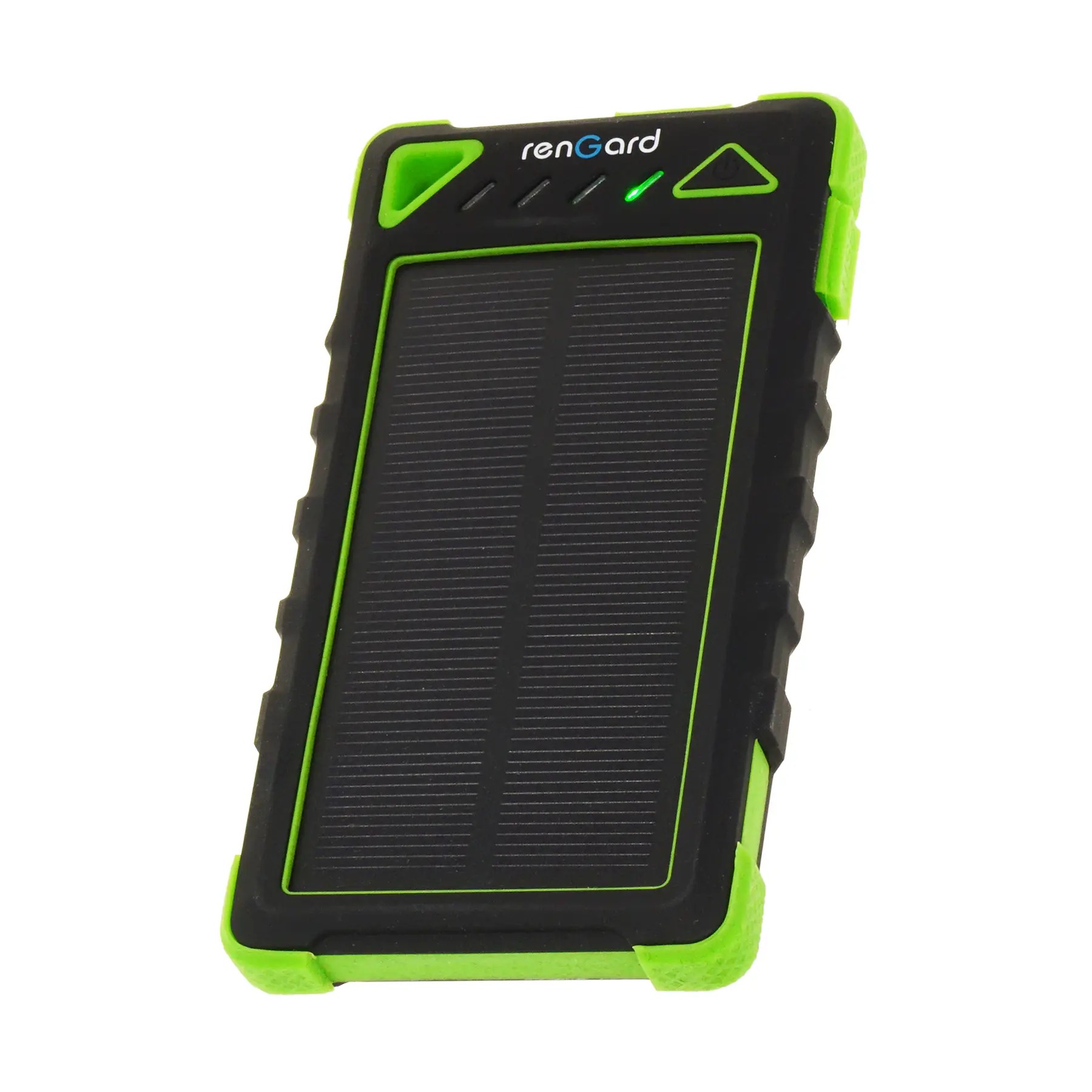 

Повербанк (power bank) на солнечной батарее Supretto Rengard, 8000 мА, Зеленый с черным (Арт. 7099-3)