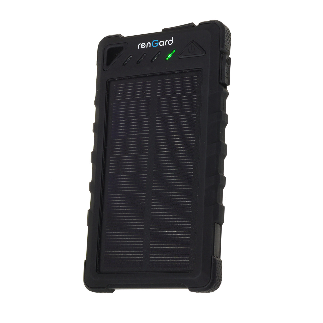 

Повербанк (power bank) на солнечной батарее Supretto Rengard, 8000 мА, Черный (Арт. 7099-2)