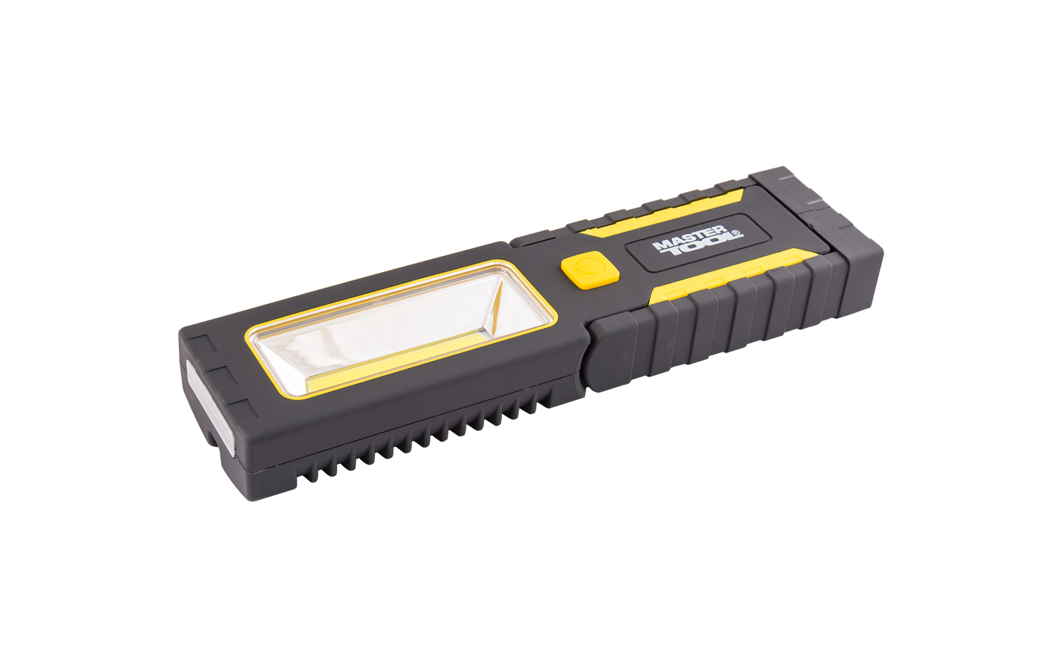 

Фонарь MASTERTOOL GM магнитный с подвесом, 220*54*28 мм, 4 x LED + COB LED, 3 x AAA, ABS 94-0808