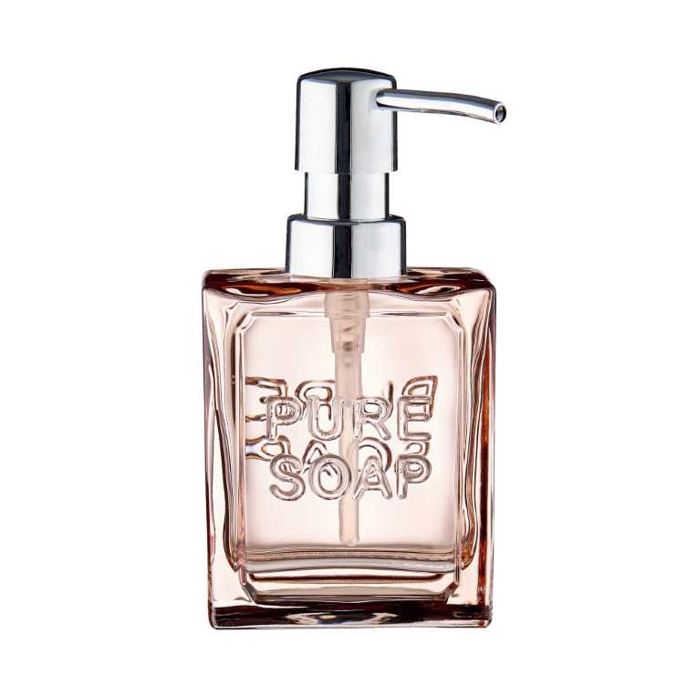

Диспенсер для жидкого мыла PURE SOAP Розовый выс 15,7см 10220167