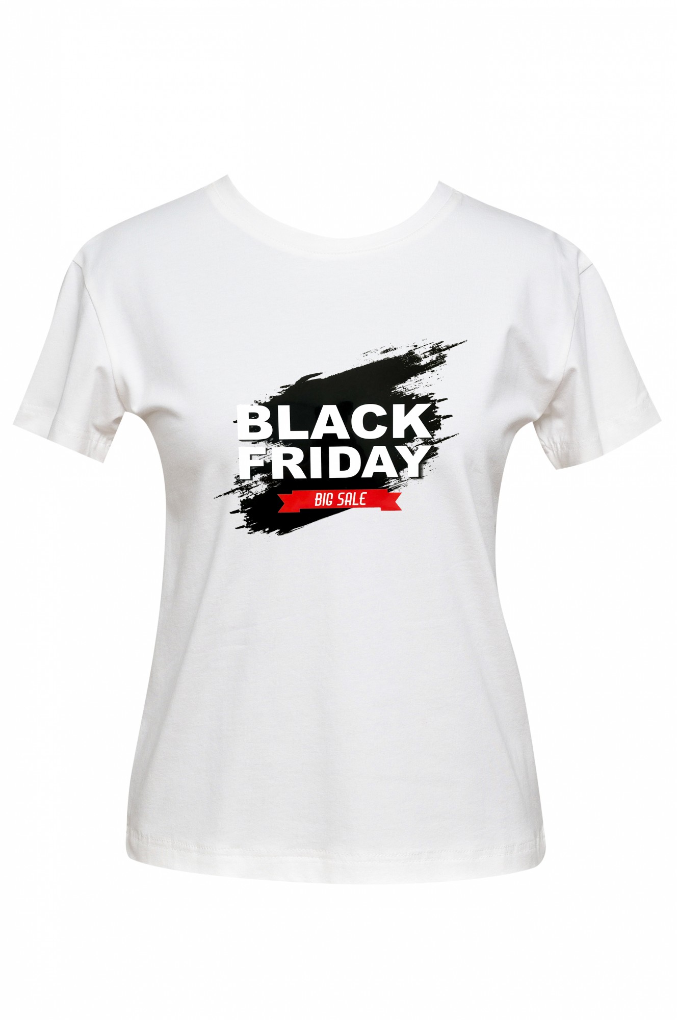 

Футболка женская белая DNA с принтом "Black Friday"