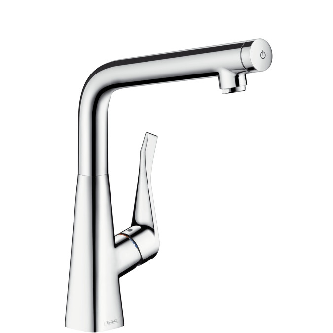 

Смеситель для кухни Hansgrohe Metris Select 14883000 (55053)