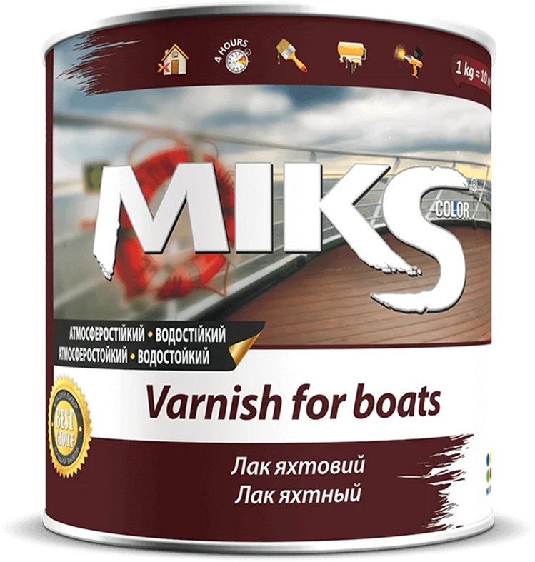 

Лак уретановый Miks паркетный шелковисто матовый 2.3 кг (703809)