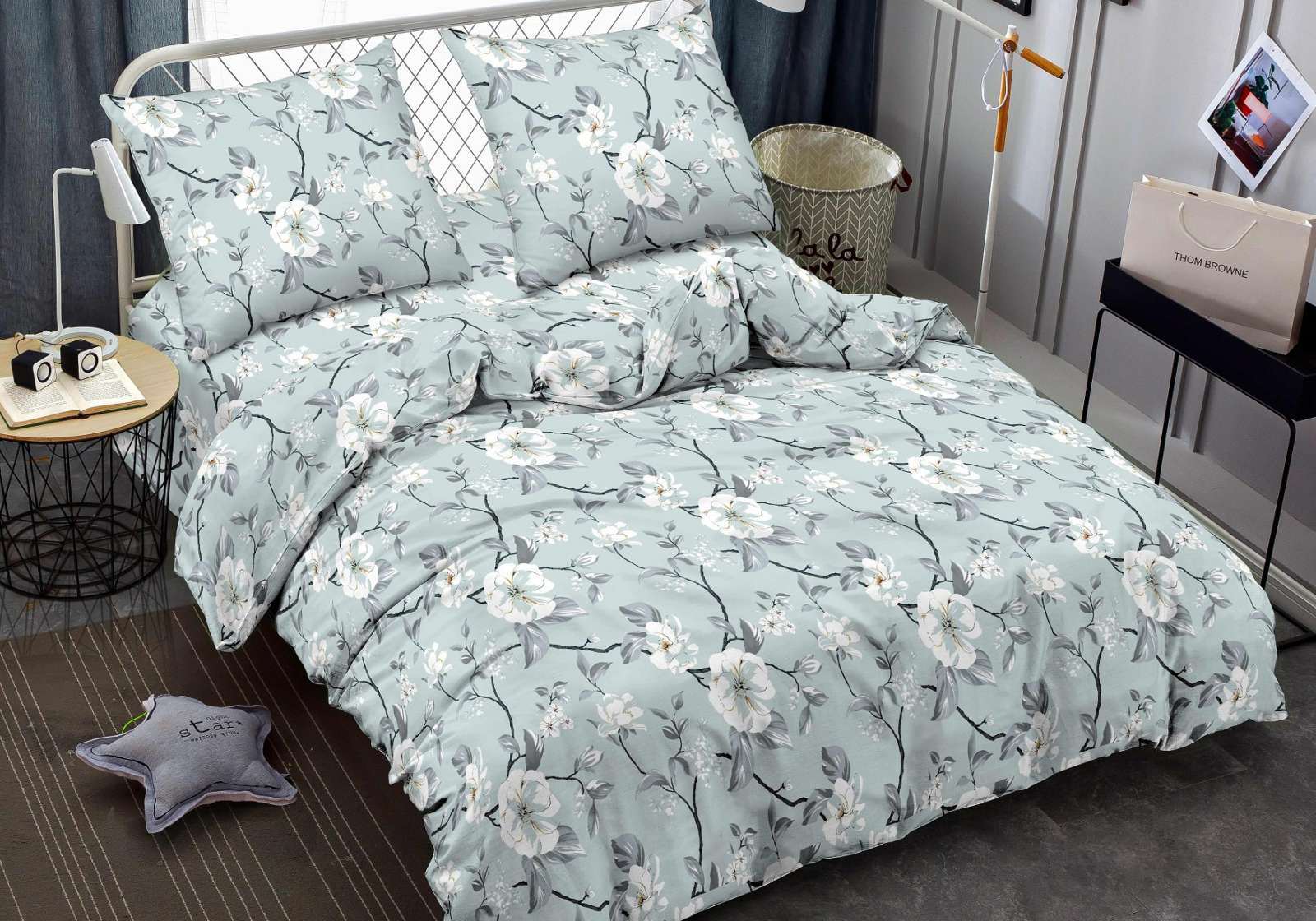 

Комплект постельного белья Modern Микросатин 15-0589 Liberty 110х140