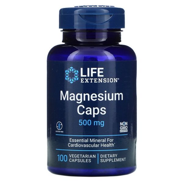 

Магний Life Extension Magnesium капсул500 mg 100 капсул